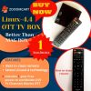 BUY NOW! Linux 4.4 OTT TV BOX with 1 Year Service Support